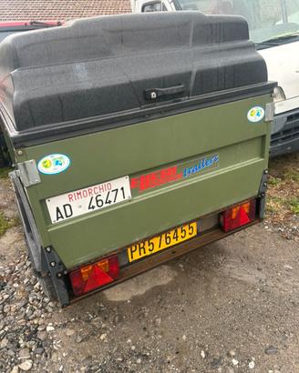 Carrello ellebi trasporto cani,uso proprio T.A.T.S