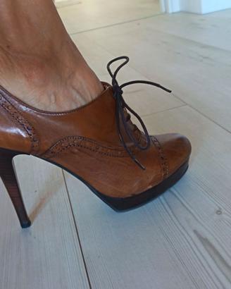 Scarpe francesine tacco 11cm n. 40