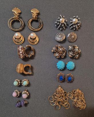 orecchini vintage 60/80