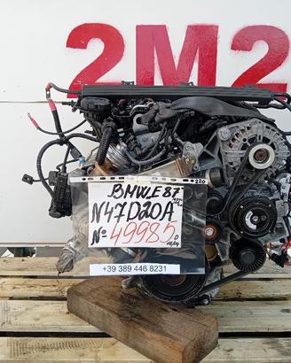 MOTORE COMPLETO BMW Serie 1 Serie (E87) N47D20A 14