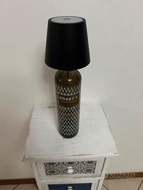Lampada con bottiglia gin Bobby's LED wireless