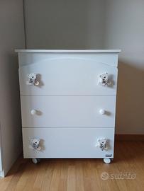 fasciatoio Erbesi con cassettiera
