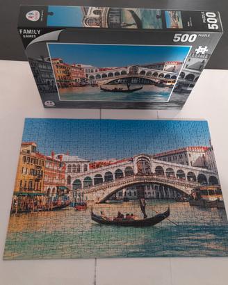 puzzle 500 pezzi "Rialto" Globo