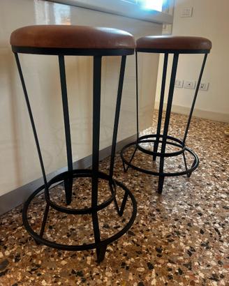 2 sgabelli da bar