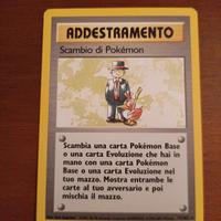 3 carte Pokemon rare set base