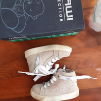 Scarpe bimba in pelle