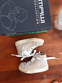 Scarpe bimba in pelle