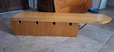 mensole legno con cassetti