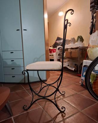Sedia in ferro