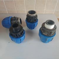 Raccordo tubo D50 polipropilene PN 16