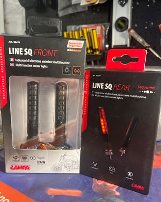 Frecce moto progressive con posizione Lampa