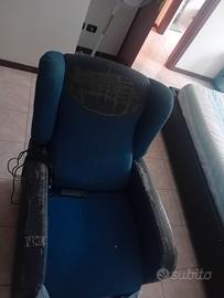 Poltrona elettrica pieghevole