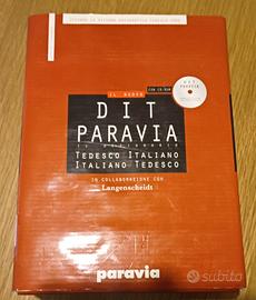 Vocabolario Italiano Tedesco DIT PARAVIA + libri
