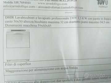 Lavastoviglie professionale