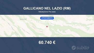 Immobile in asta di 59 m² a Gallicano nel Lazio