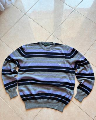 Maglione a righe Fred Perry taglia XL