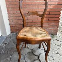 Sedie antiche paglia di Vienna