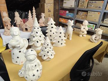 Articoli NATALE  in TERRACOTTA Fatti a Mano  NUOVI