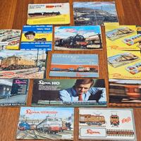 cataloghi treni rivarossi lima meccano anni '60