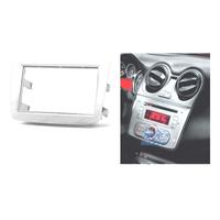 Telaio grigio radio 2-DIN per Alfa Romeo MiTo.