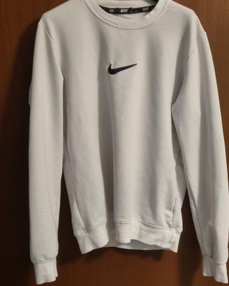 Felpa Nike Sportswear Disrupt Bianca con Big Logo 