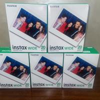 Fujifilm Instax Wide 5 confezioni da 20 foto nuove