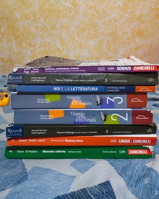 Libri scolastici superiori vari