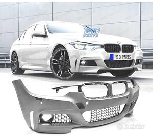 PARAURTI ANTERIORE BMW F30 F31 LOOK M PDC GRIGLIE 