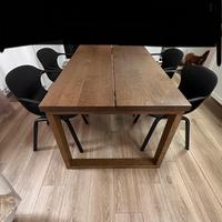 Tavolo legno piu sedie