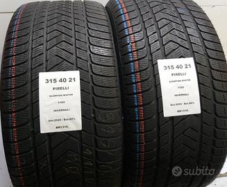 2 GOMME 315 40 21 PIRELLI BR1316.