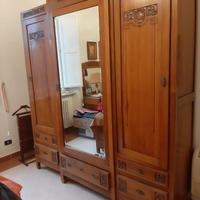 Camera da letto matrimoniale d'epoca anno 1913