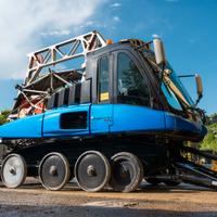 Battipista Leitwolf con verricello