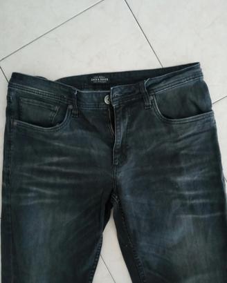 jeans uomo Jack & Jones slim fit nero w33 l34