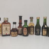 Bottiglie Mignon da collezione