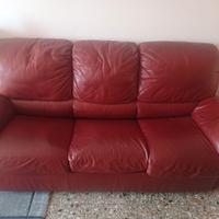 Divano letto in pelle 3 posti..natuzzi