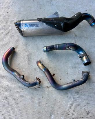 Akrapovič completo titanio per ktm duke 790/890