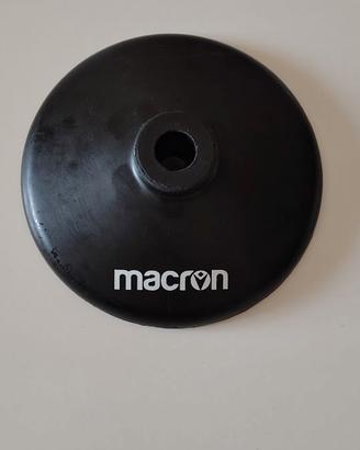 Base in gomma per paletti slalom macron