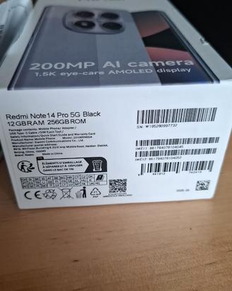 Redmi Note 14 PRO 5G 12Gb RAM/256Gb ROM