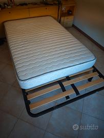Rete a doghe + Materasso 120x190 cm