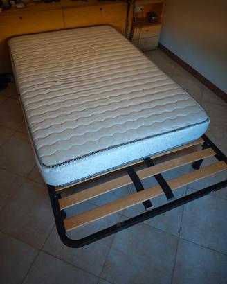 Rete a doghe + Materasso 120x190 cm