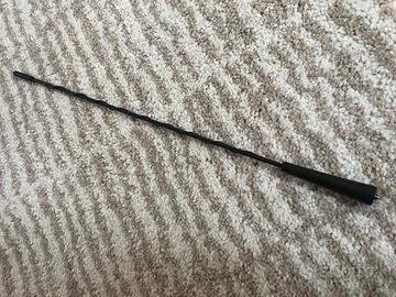 Antenna auto universale attacco M5 lunghezza 40 cm