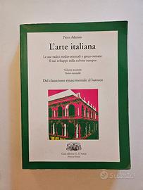Piero Adorno L'arte italiana volume secondo tomo 2