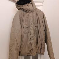 piumino con cappuccio tg M Minardi vere piume