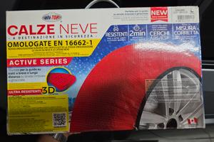 calze neve Taglia L - NUOVE Omologate EN 16622-1