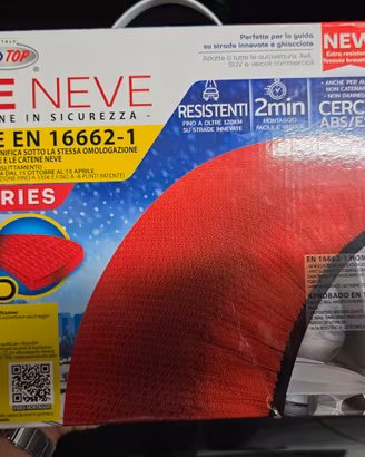 calze neve Taglia L - NUOVE Omologate EN 16622-1