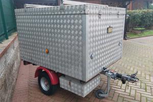 Rimorchio ELLEBI 120x150 furgonato