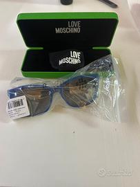 occhiali vista + clip magnetica da sole Moschino