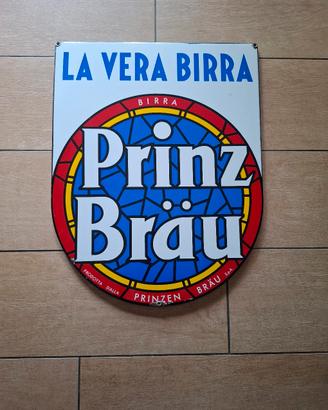 insegna smaltata prinz brau