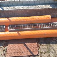 griglia Pirker + tubi in PVC