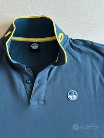 Polo NORTH SAILS con scritta e patch logo Tg. L